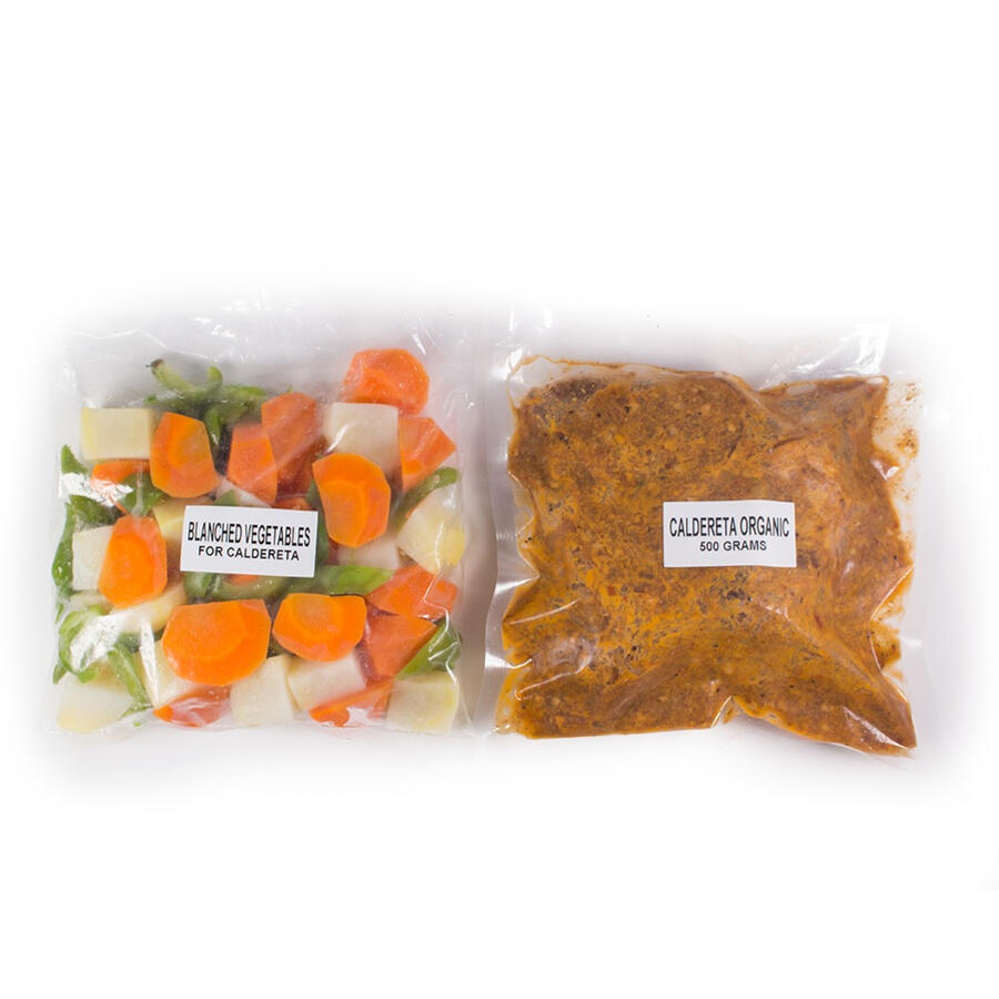 Caldereta w/ Blanched Vegetables